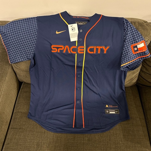 Nike Other - Nike Houston Astros City Connect Jersey Baseball MLB Space Men’s Sz: XL